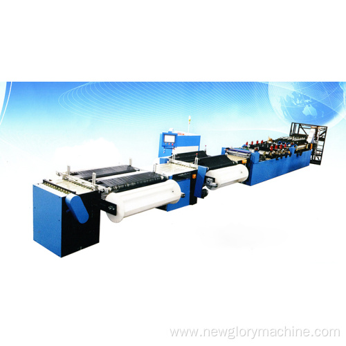 Three side sealing automatic sorting bag making machine